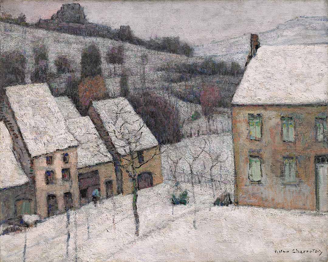 Murol in the Snow | Paper