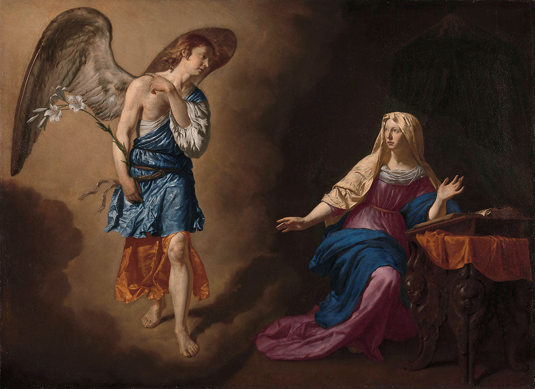 The Annunciation to the Virgin | Paper