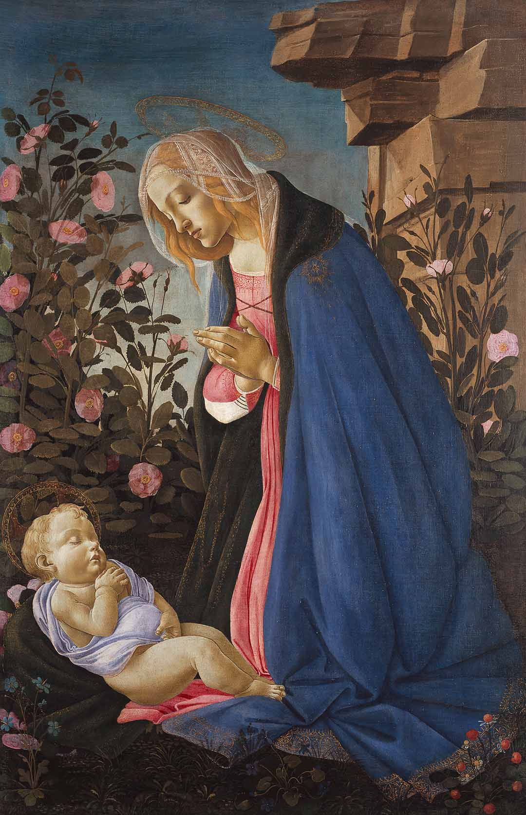 The Virgin Adoring the Sleeping Christ Child | Digital