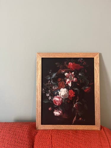 Customer photo from Maria F. of the Flowers in a Vase print