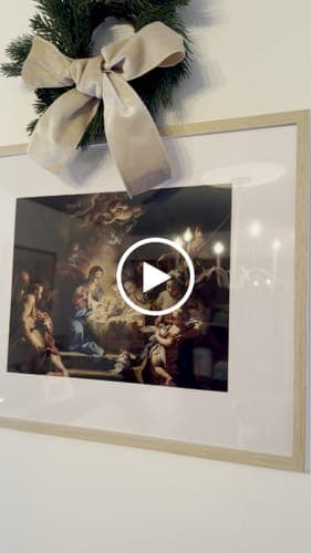 Customer photo from Annliese S. of The Adoration of the Shepherds print