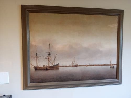 Customer photo from Olivia N. of the View of Hoorn print
