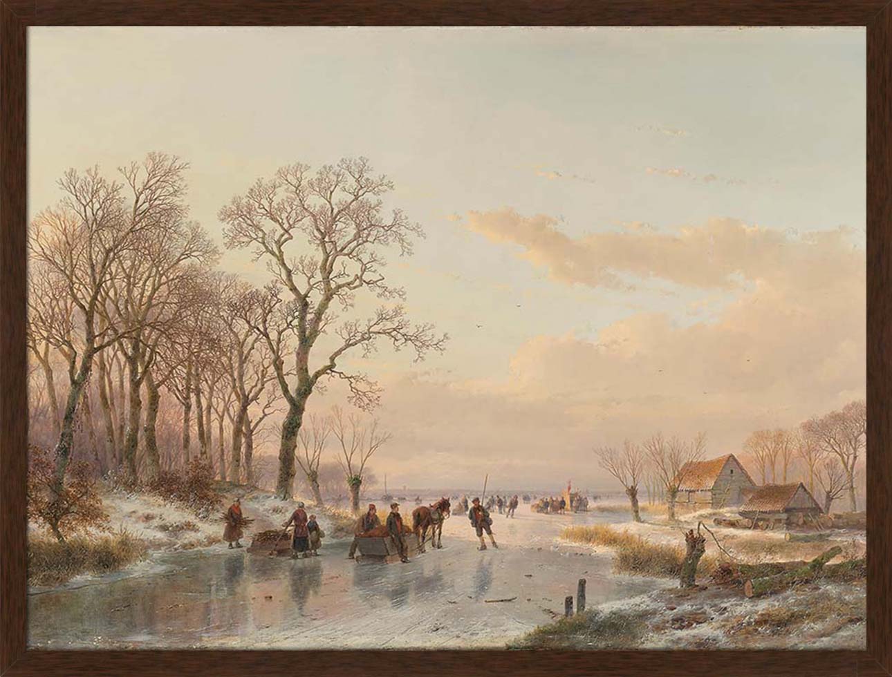 A Frozen Canal | Paper