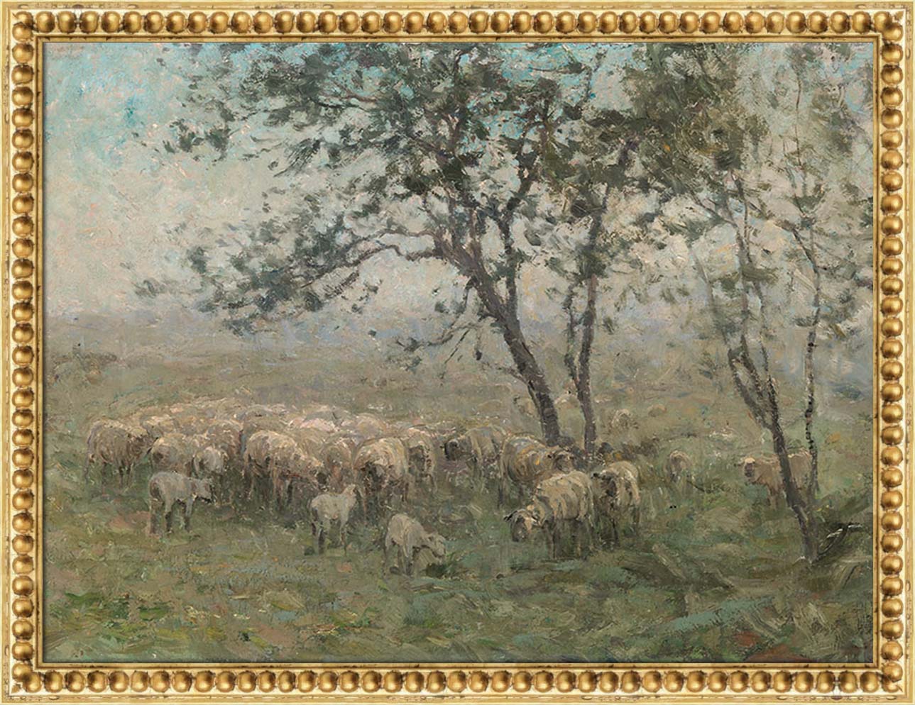 A Flock of Sheep | Paper