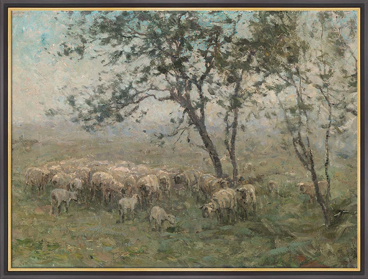 A Flock of Sheep | Paper