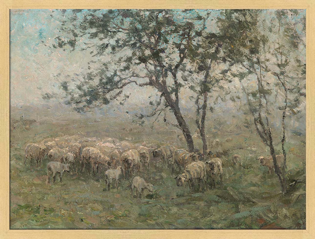 A Flock of Sheep | Paper
