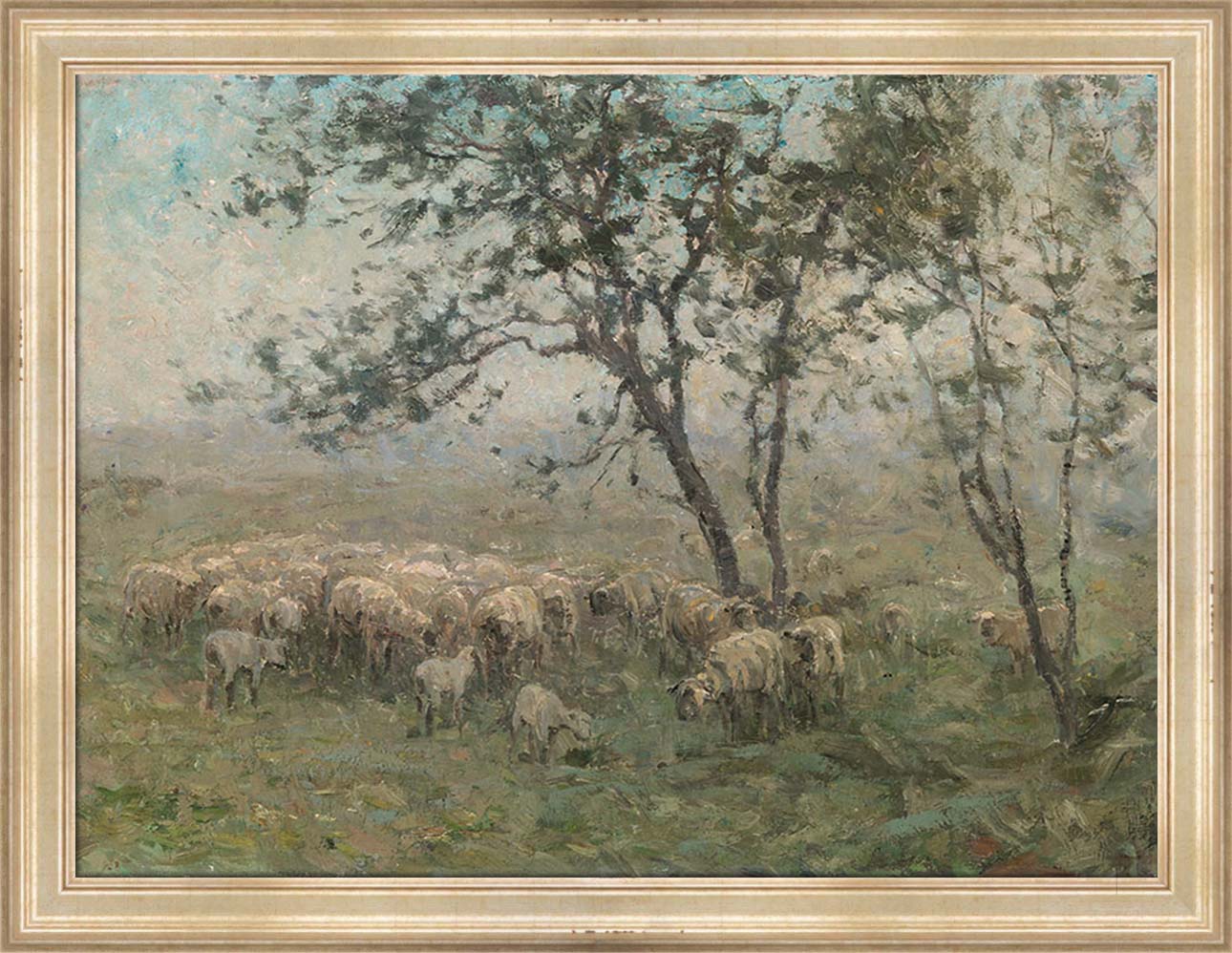 A Flock of Sheep | Paper