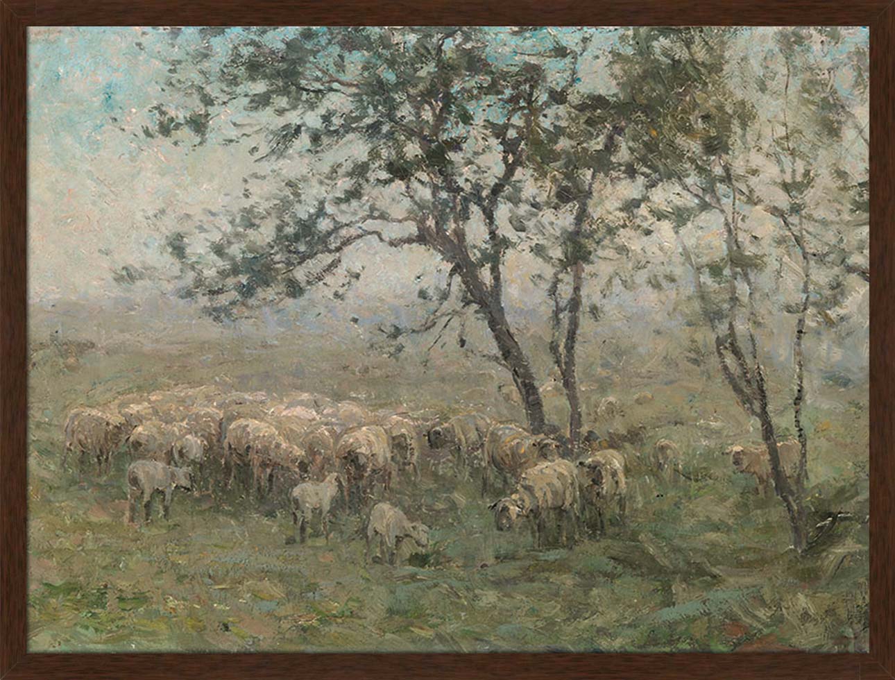 A Flock of Sheep | Paper
