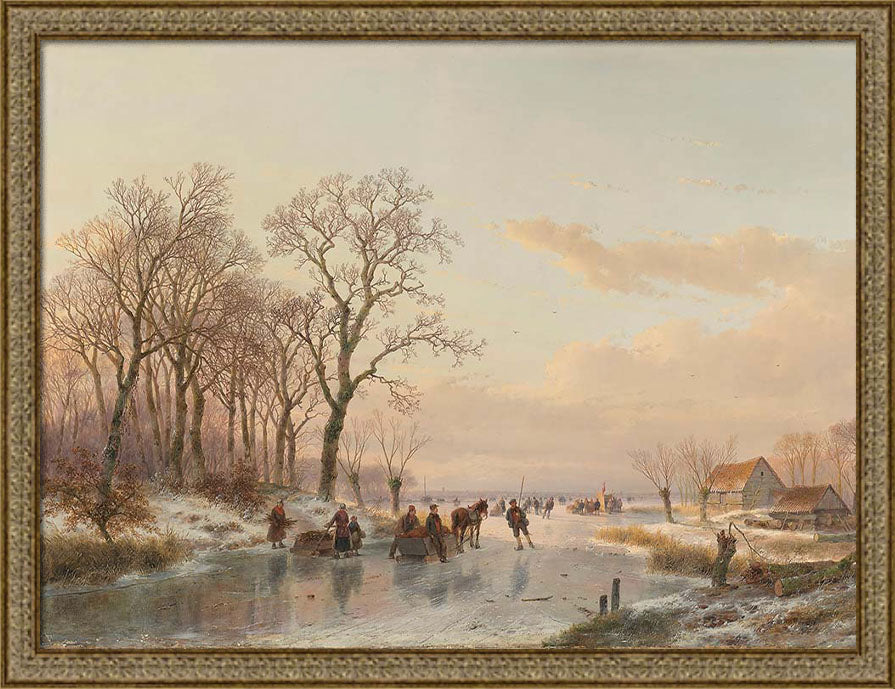 A Frozen Canal | Paper