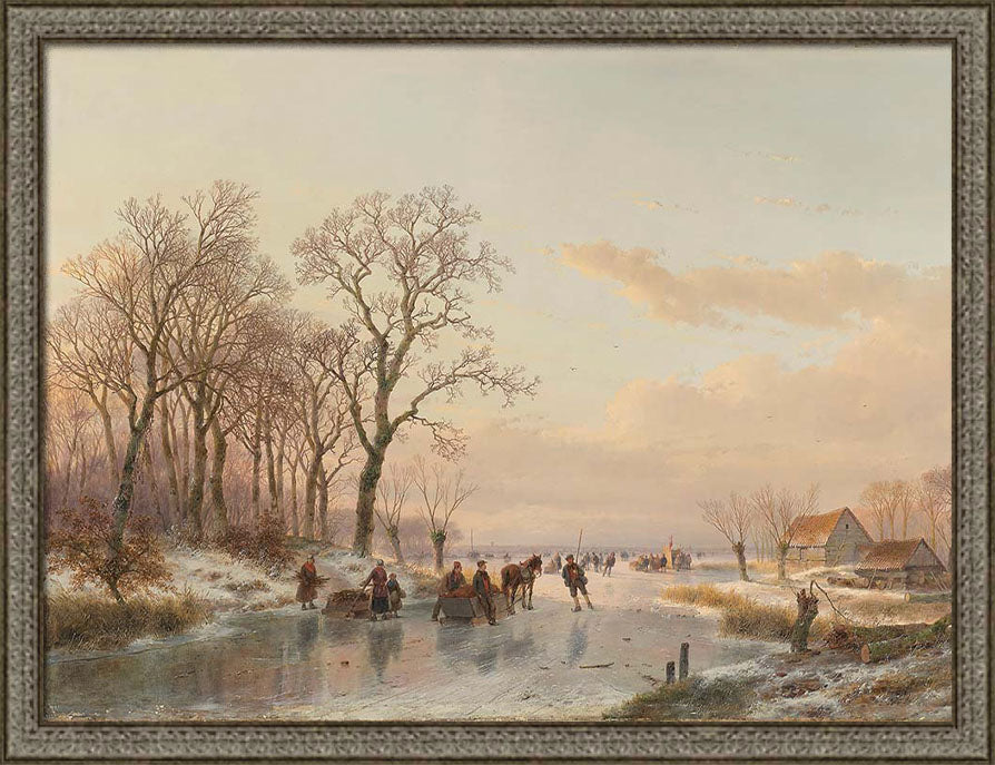 A Frozen Canal | Paper