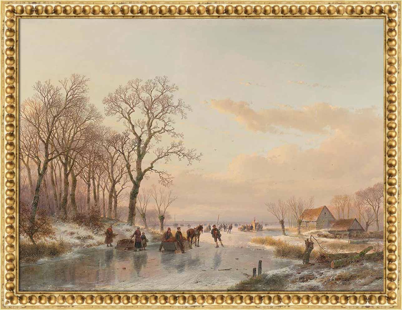 A Frozen Canal | Paper