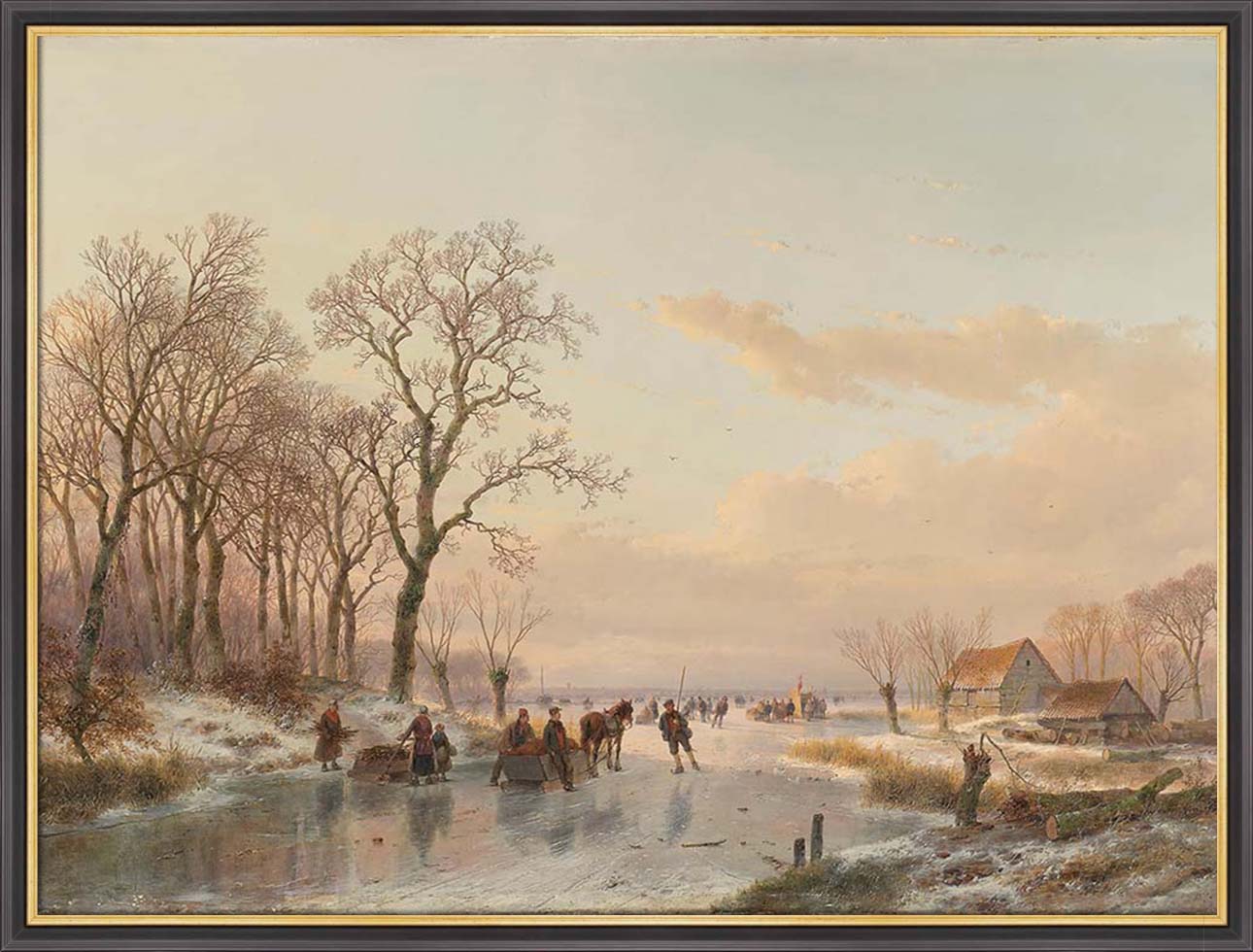 A Frozen Canal | Paper