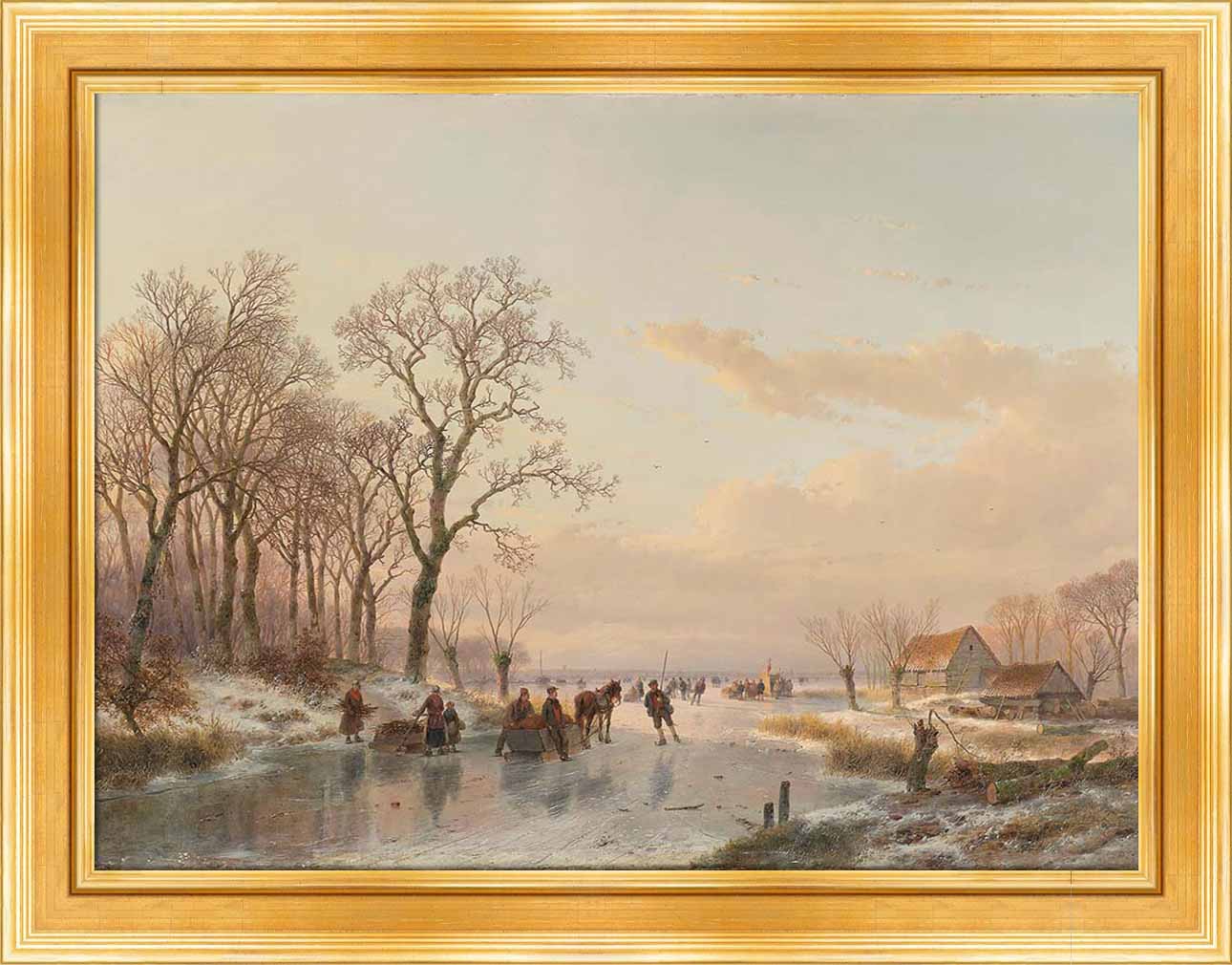 A Frozen Canal | Paper