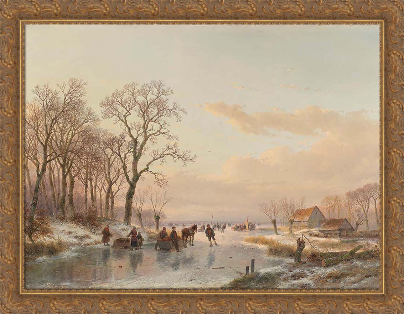 A Frozen Canal | Paper