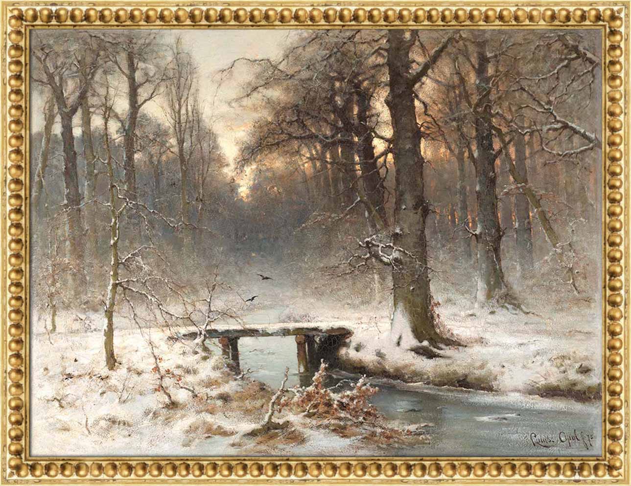 A January Evening | Paper