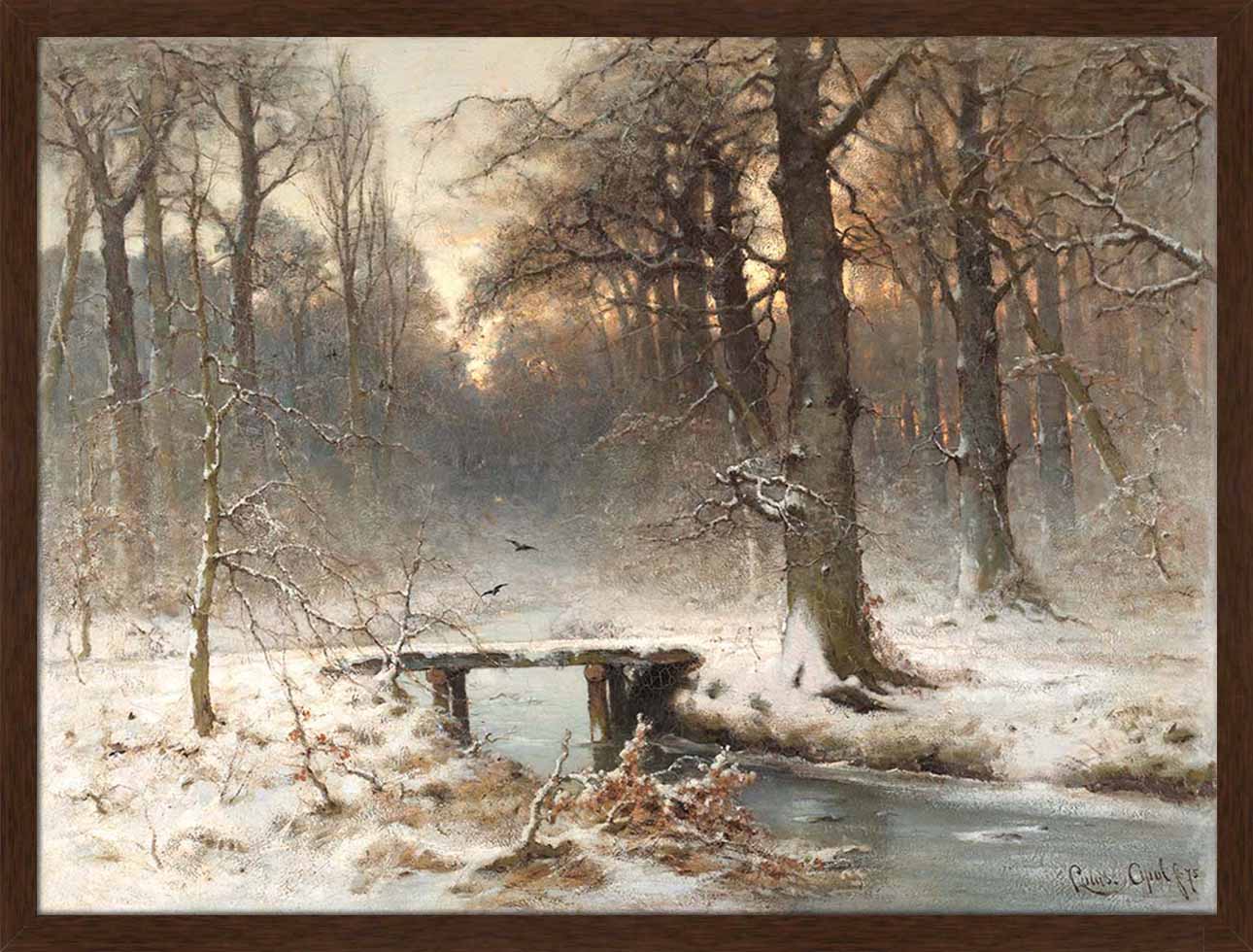 A January Evening | Paper