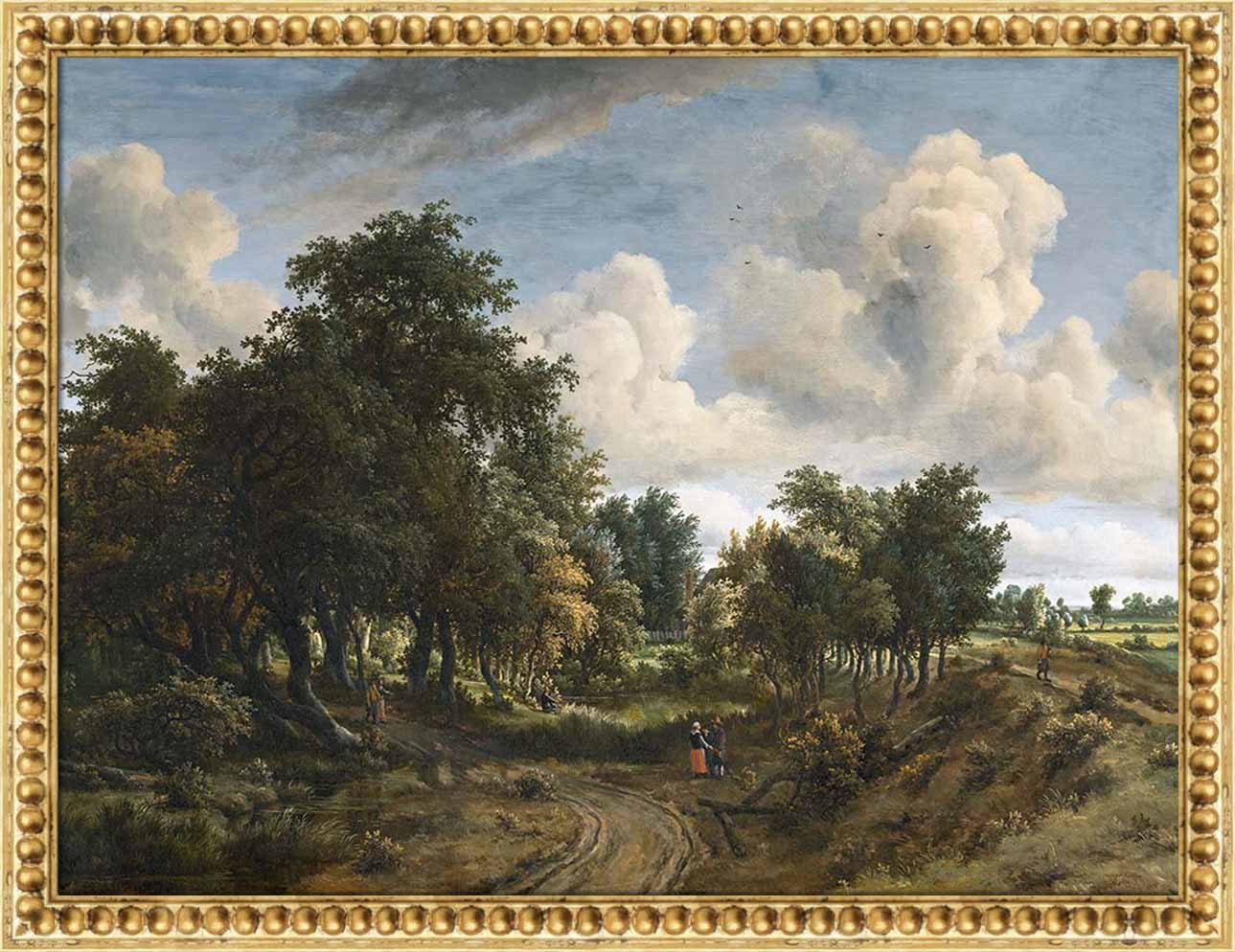A Wooded Landscape | Paper
