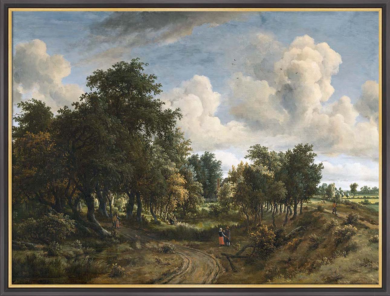 A Wooded Landscape | Paper