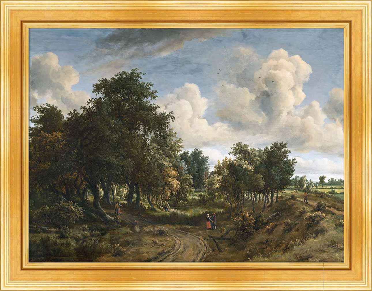 A Wooded Landscape | Paper