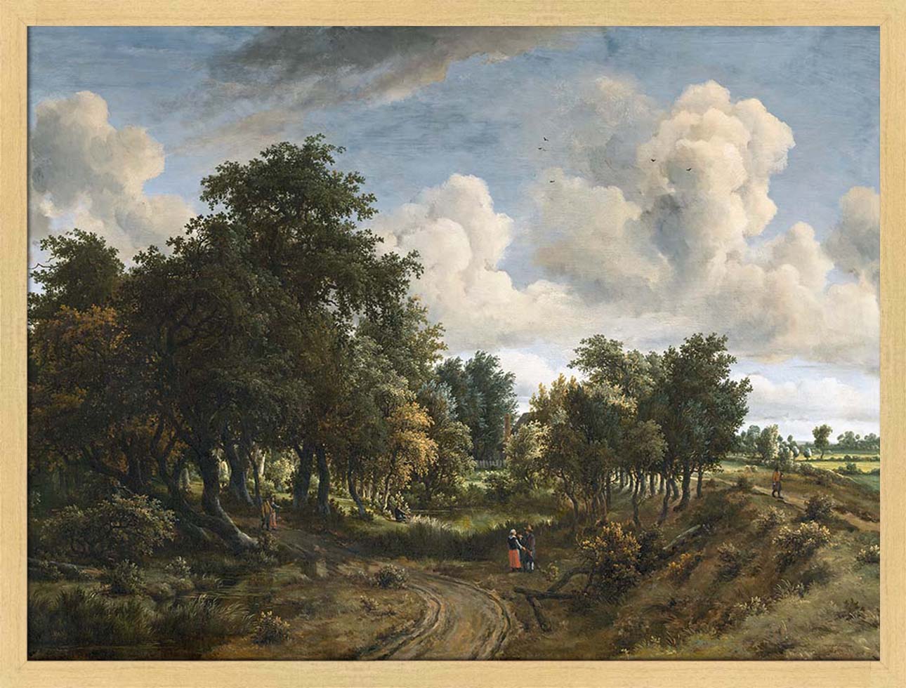 A Wooded Landscape | Paper