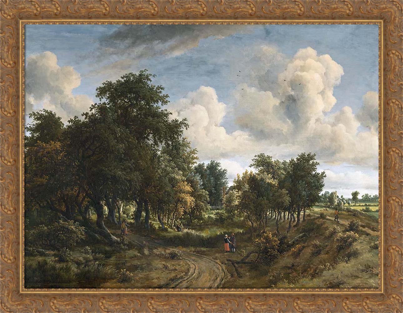 A Wooded Landscape | Paper