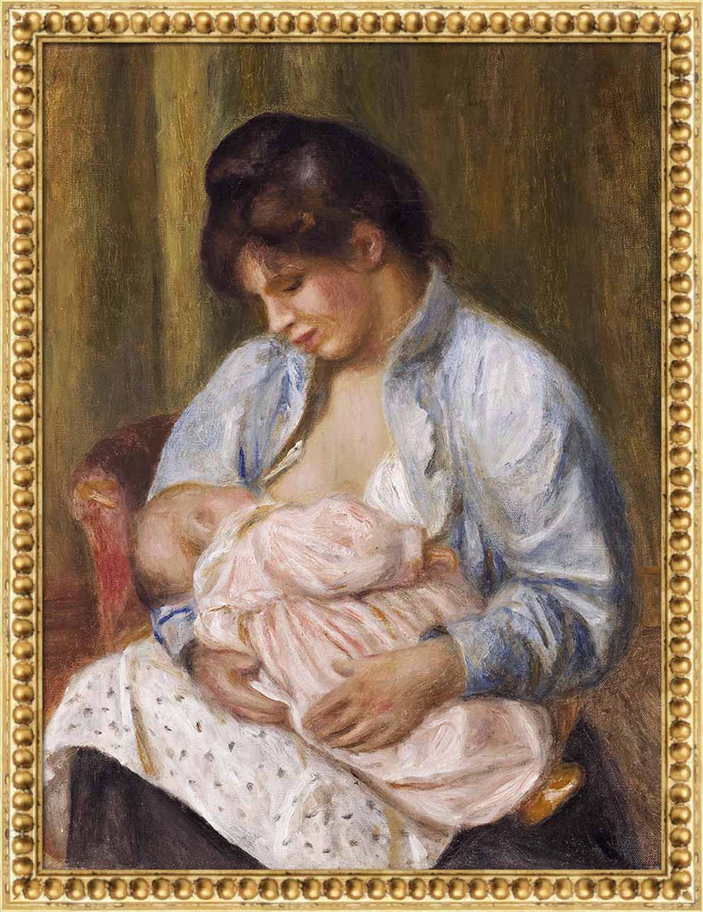 A Woman Nursing a Child | Paper