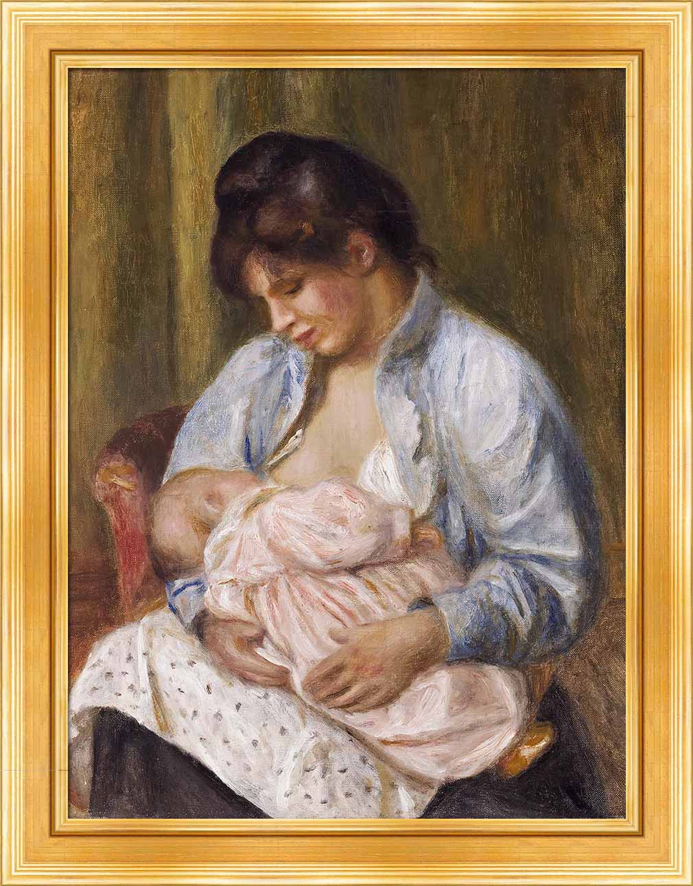 A Woman Nursing a Child | Paper