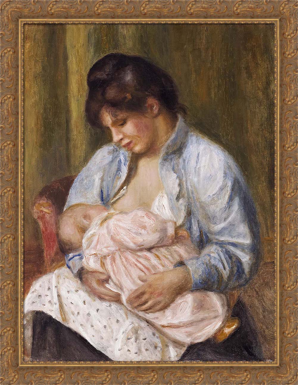 A Woman Nursing a Child | Paper