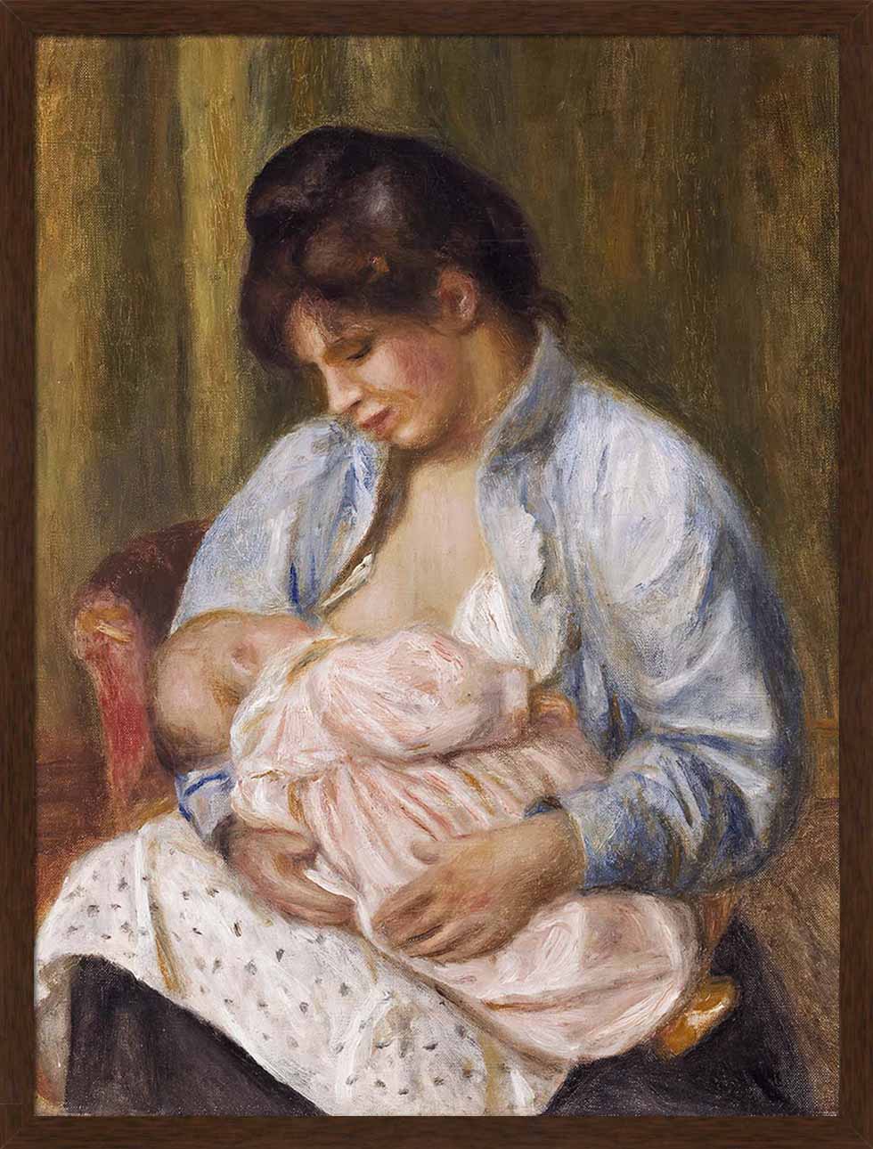 A Woman Nursing a Child | Paper