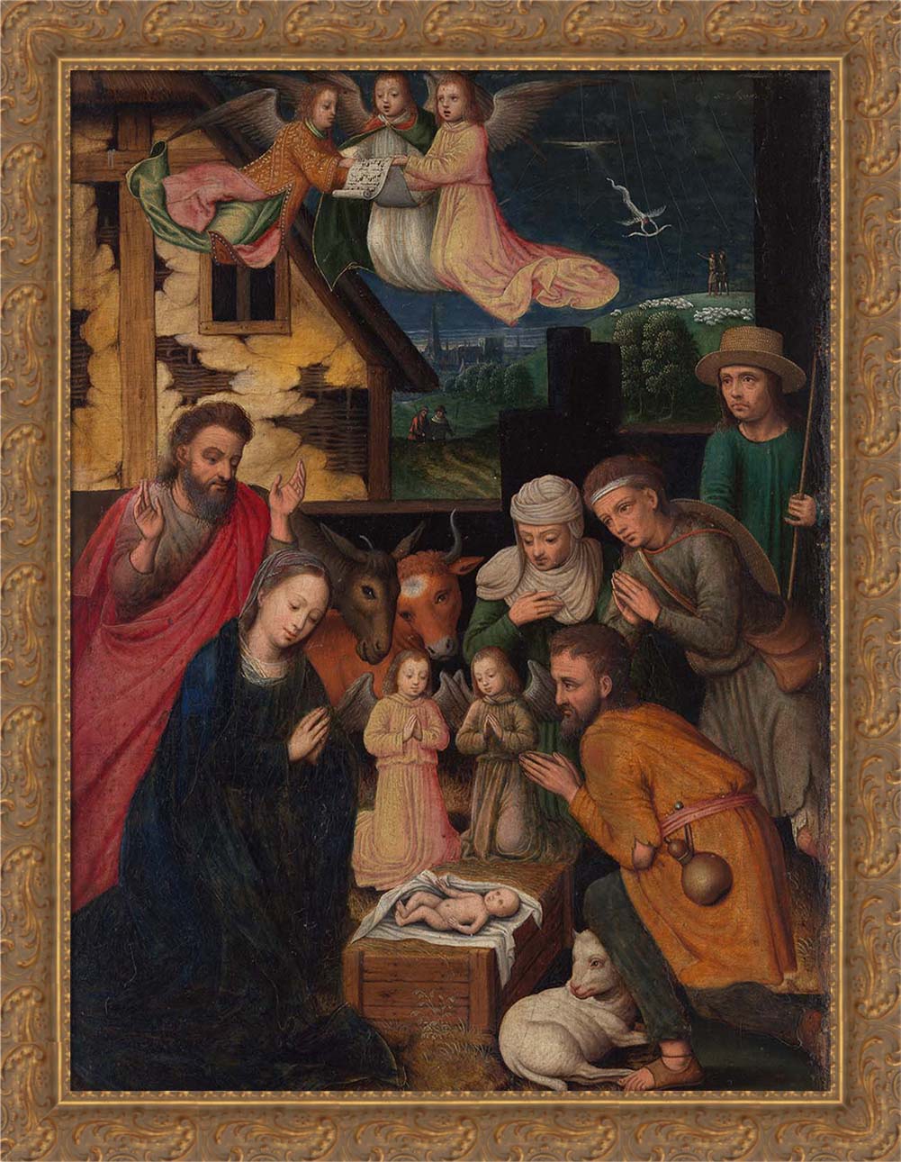 The Adoration of the Shepherds | Paper