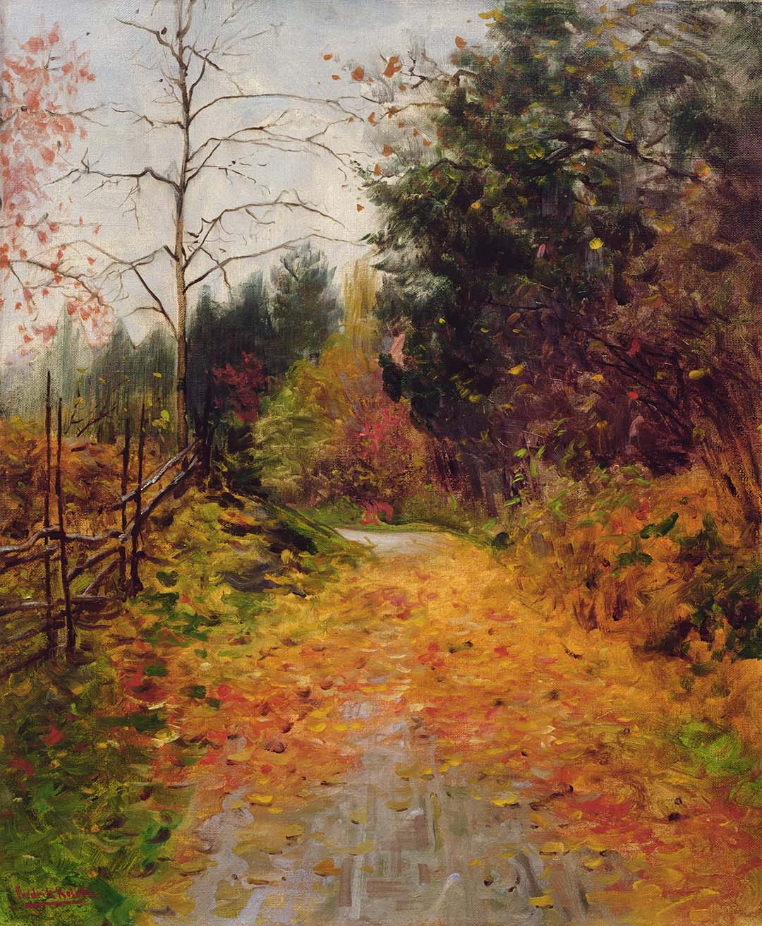 Autumn Path | Paper