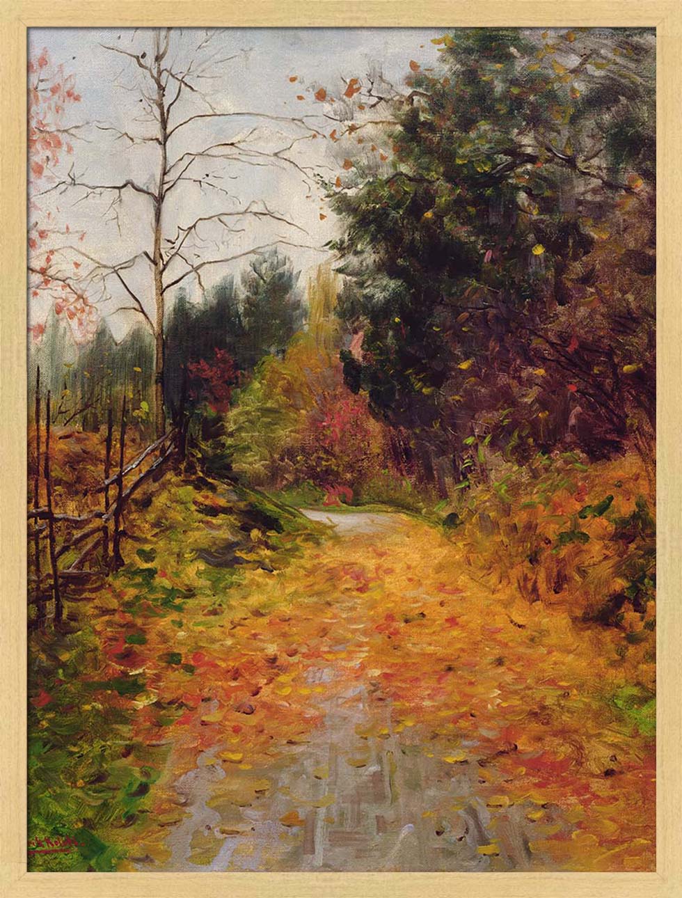 Autumn Path | Paper