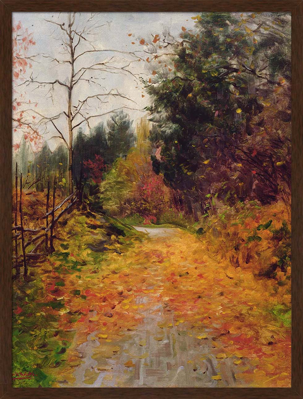 Autumn Path | Paper