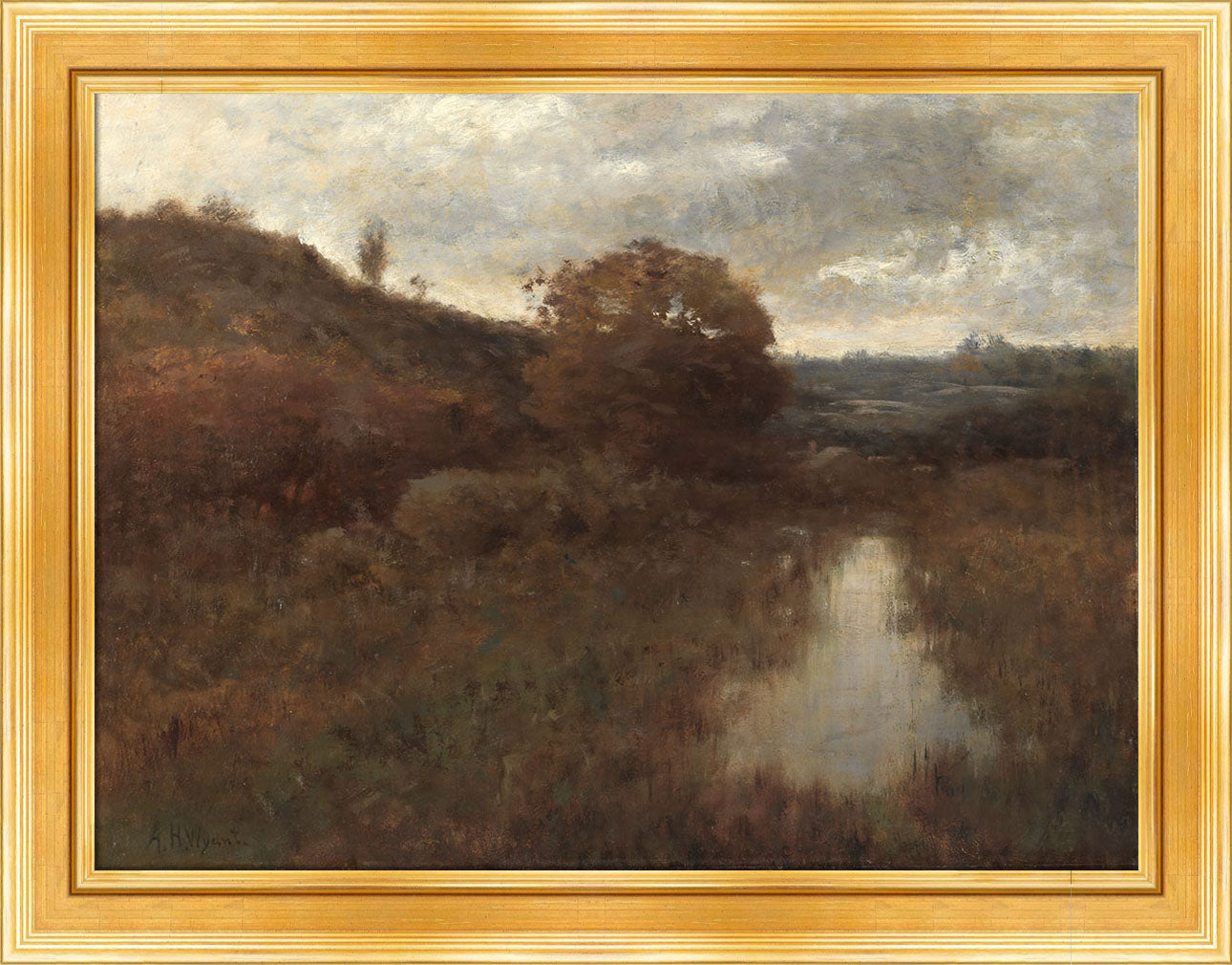 Autumn Pond | Paper