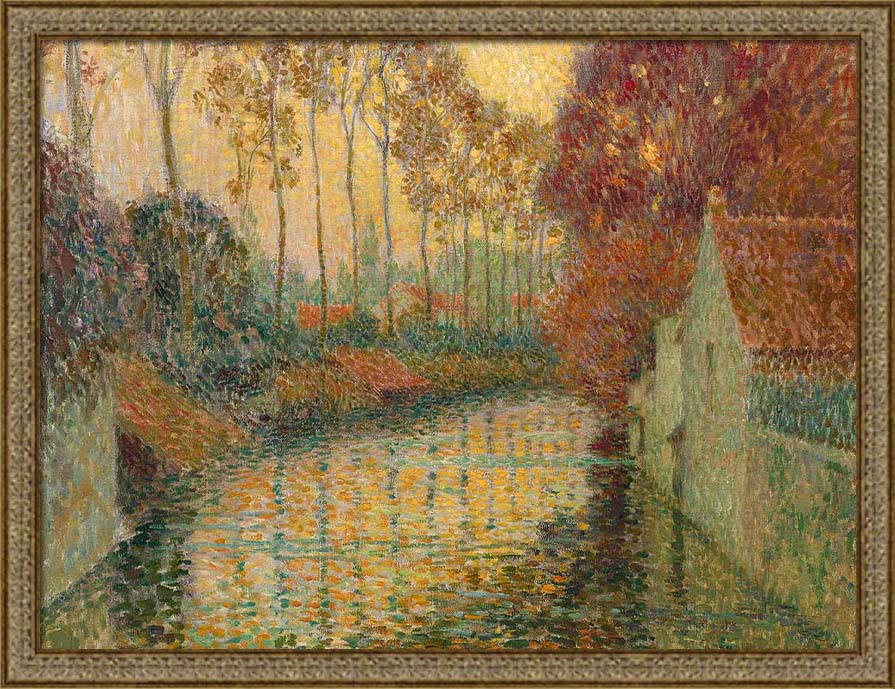 Canal in Autumn | Paper