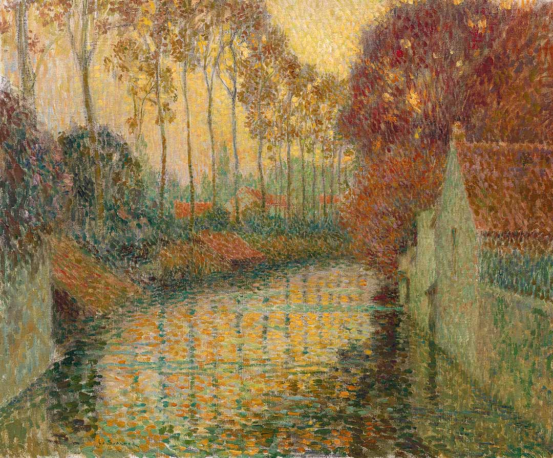 Canal in Autumn | Paper