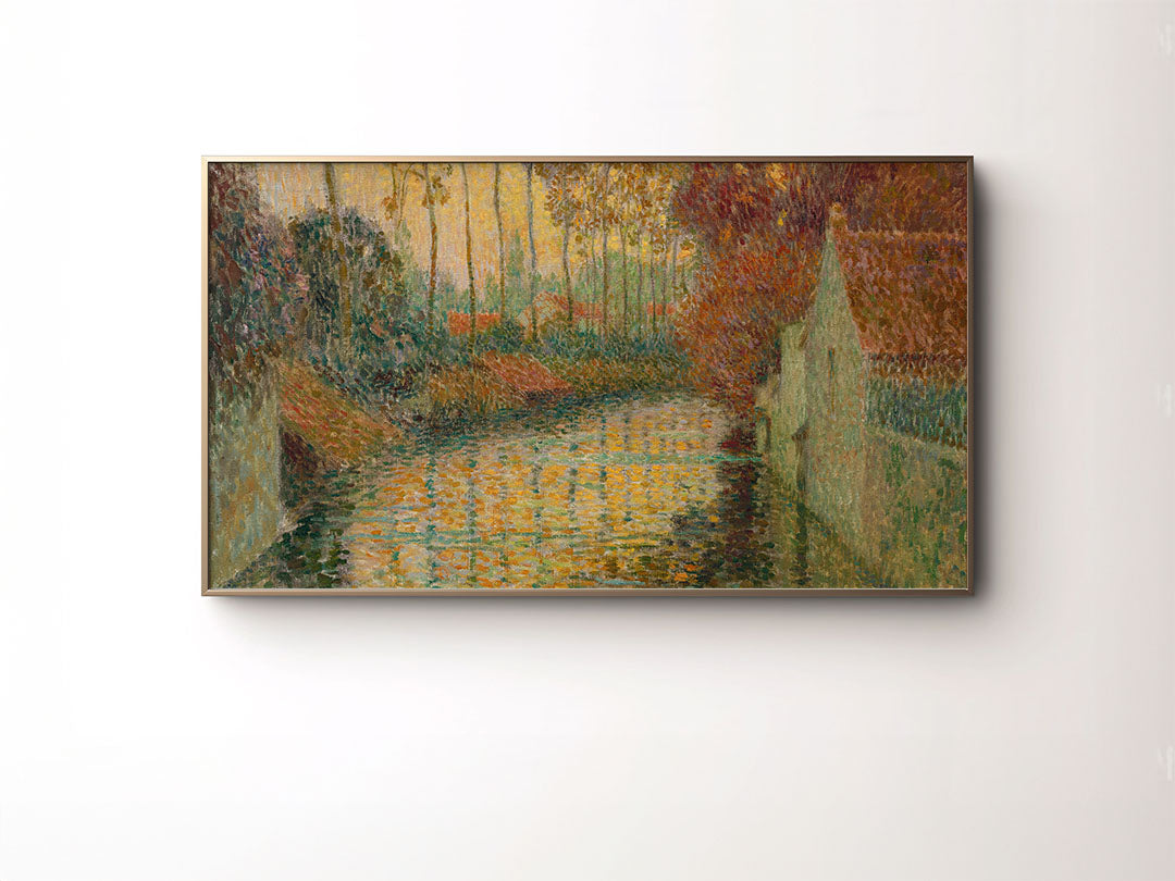 Canal in Autumn | Paper