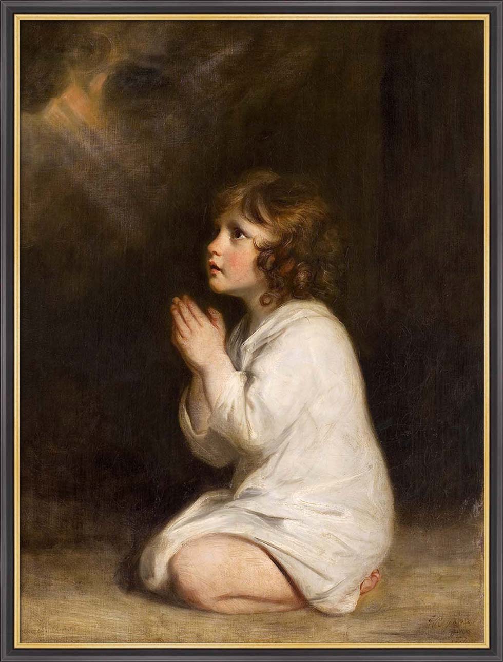 Child at Prayer | Paper