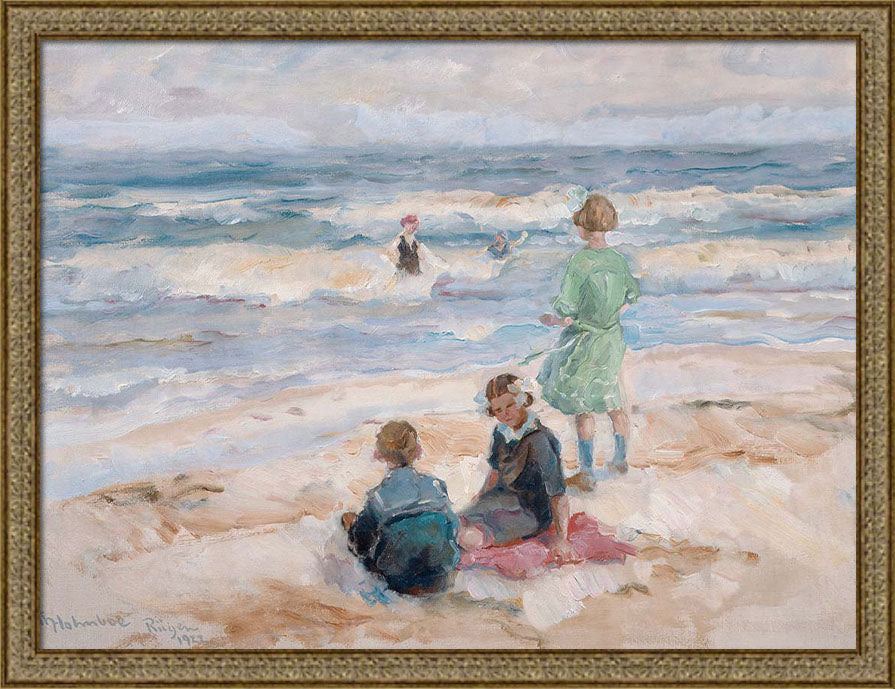 Children by the Sea | Paper