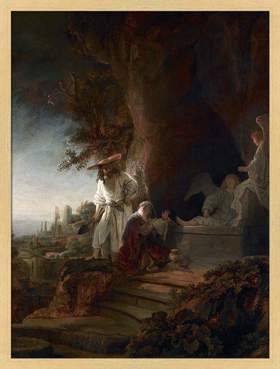 Christ and St Mary Magdalen at the Tomb | Paper