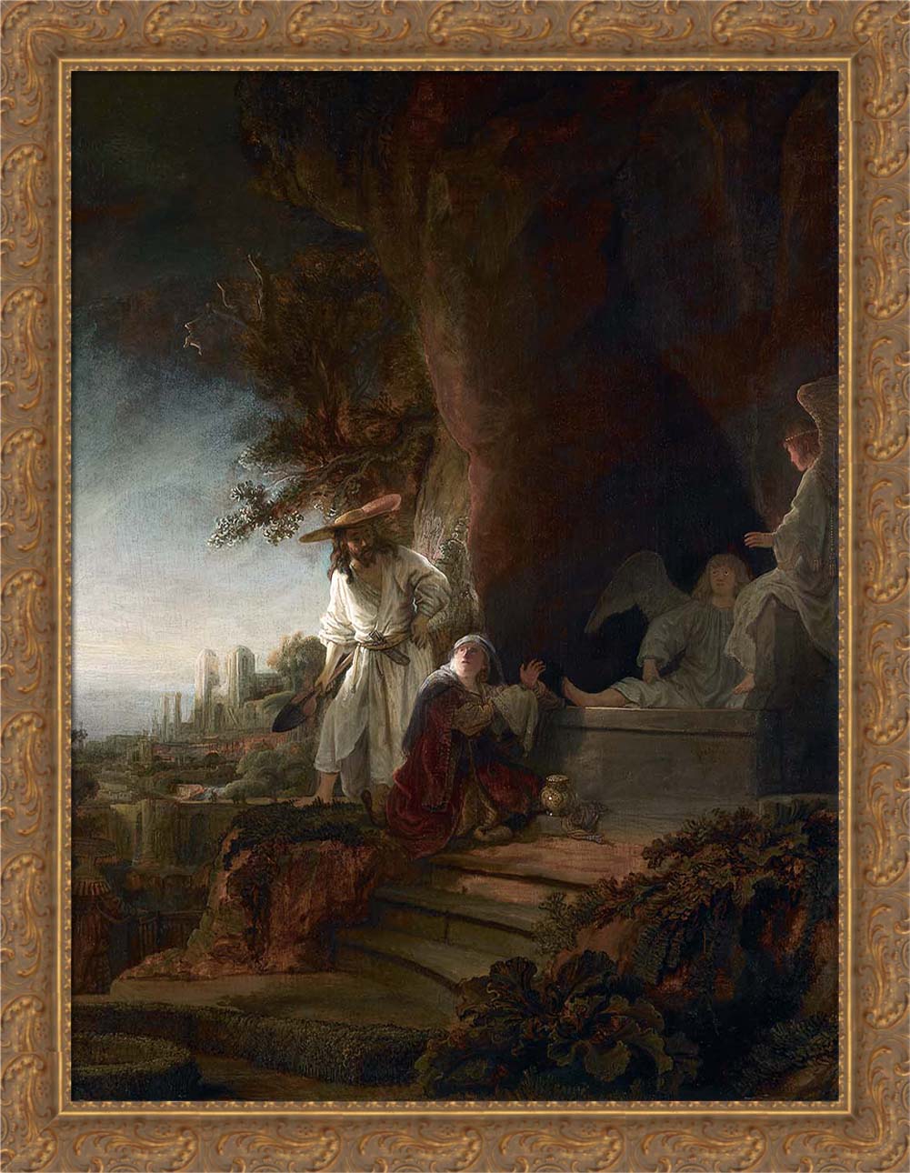 Christ and St Mary Magdalen at the Tomb | Paper