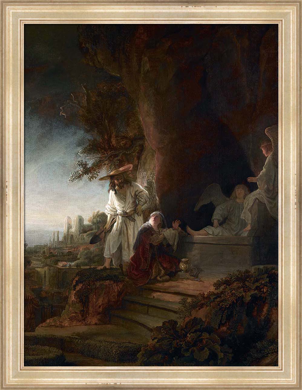 Christ and St Mary Magdalen at the Tomb | Paper