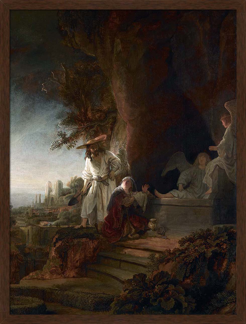 Christ and St Mary Magdalen at the Tomb | Paper