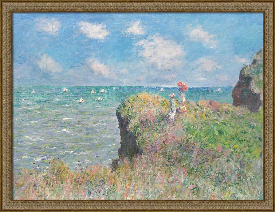 Cliff Walk at Pourville | Paper