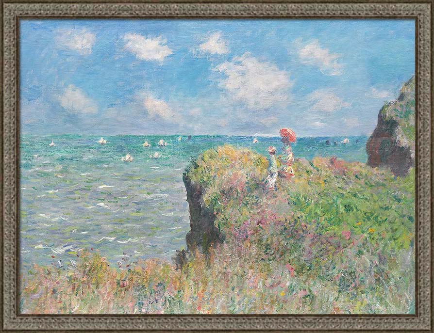 Cliff Walk at Pourville | Paper