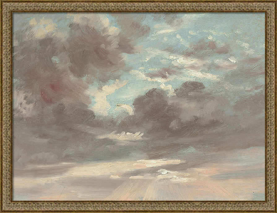 Cloud Study Stormy Sunset | Paper
