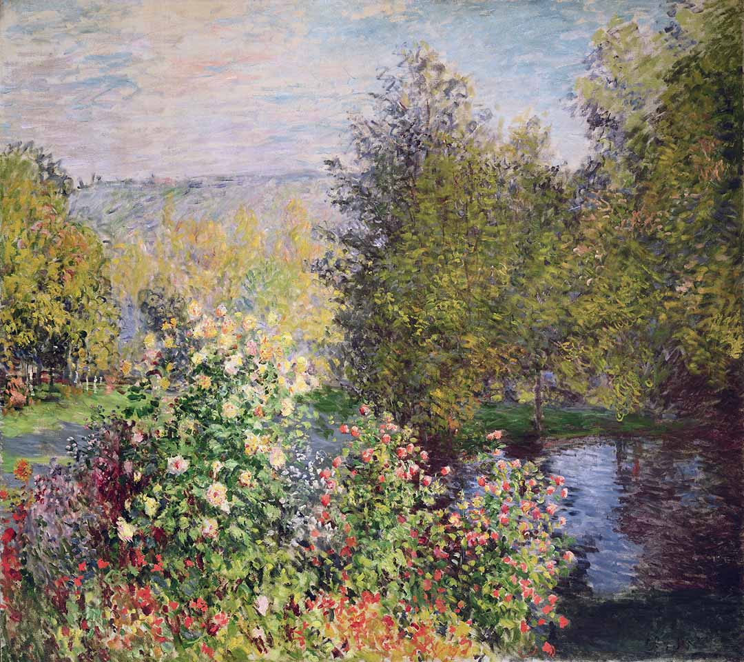A Corner of the Garden at Montgeron | Paper