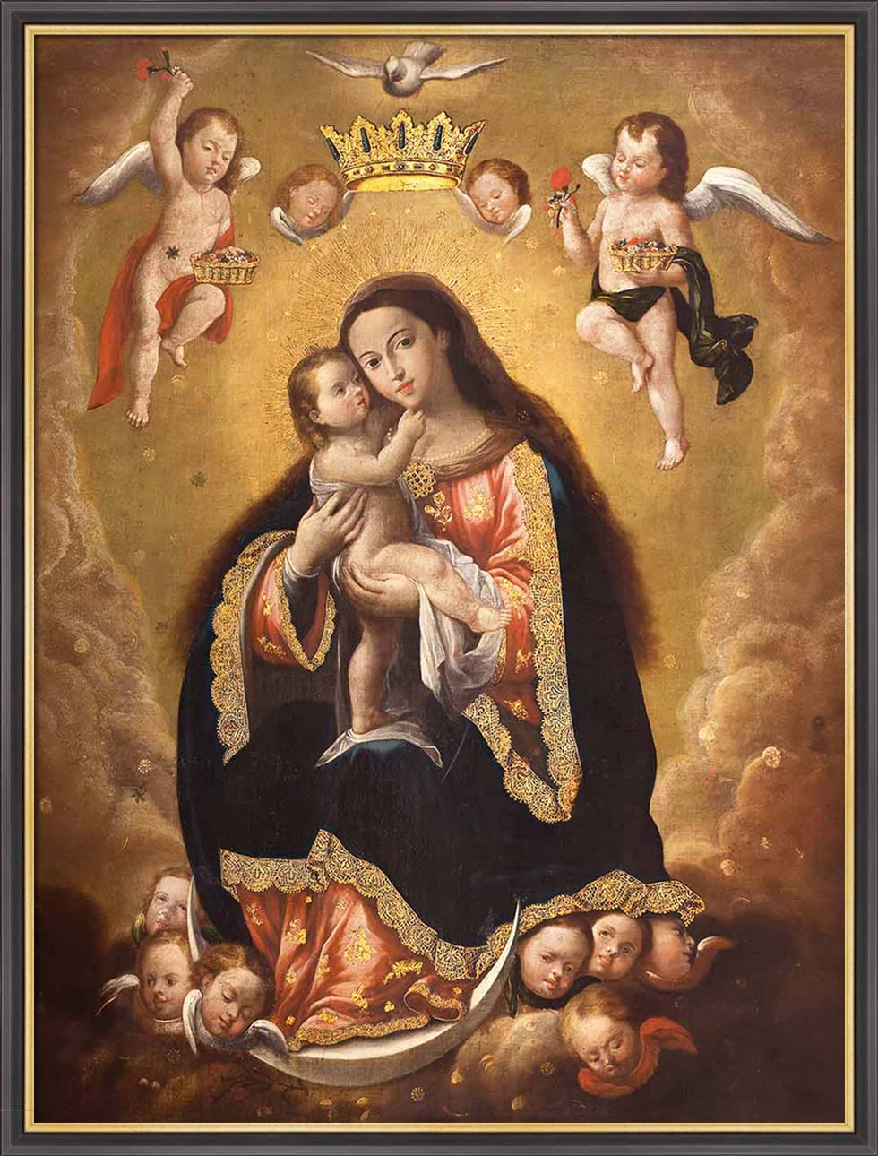 Coronation of the Virgin | Paper