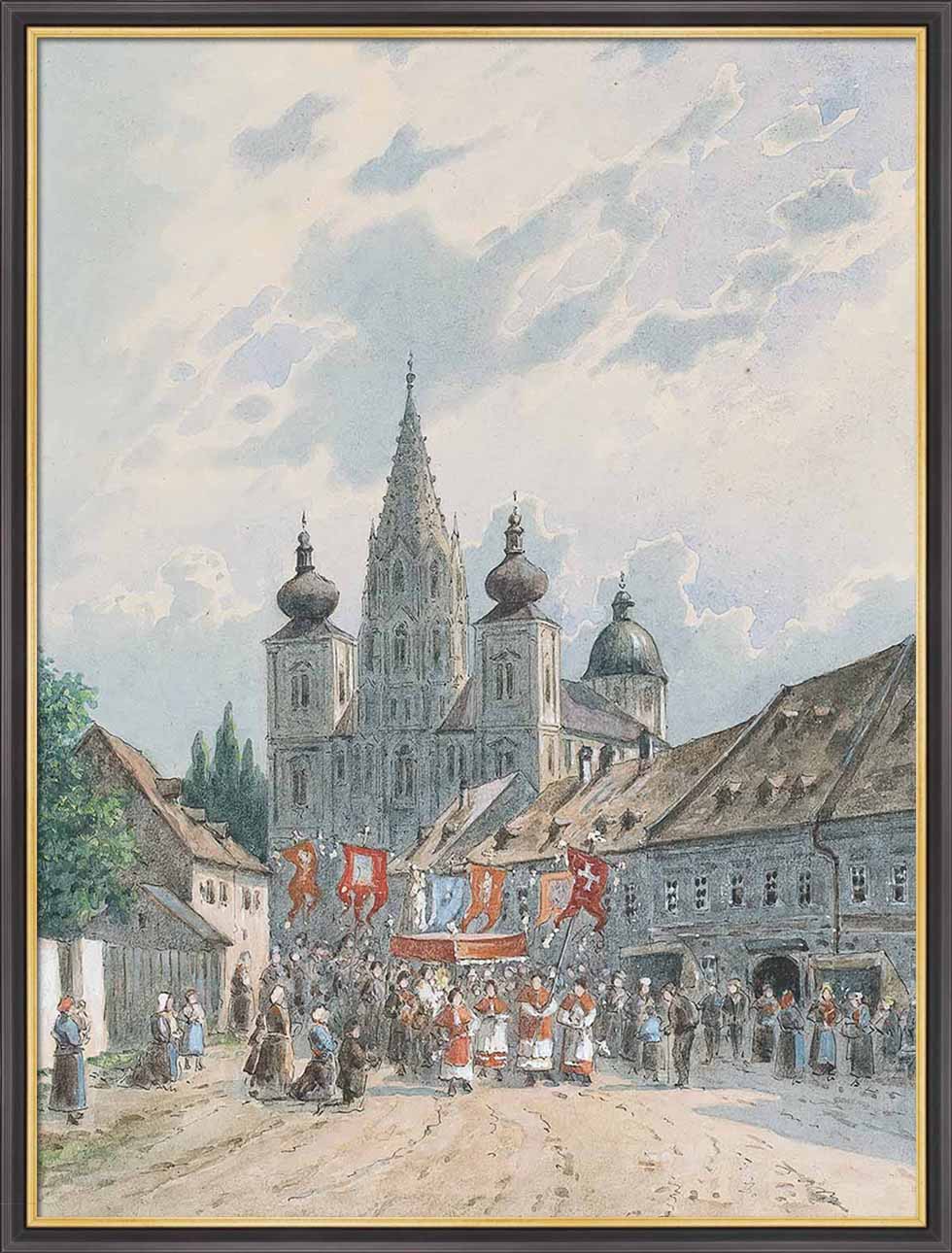 Corpus Christi Procession in Maria Zell | Paper