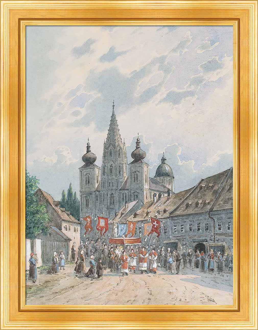 Corpus Christi Procession in Maria Zell | Paper